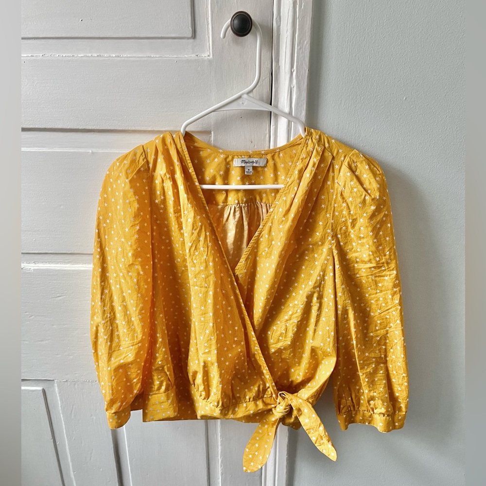 MADEWELL WRAP TOP